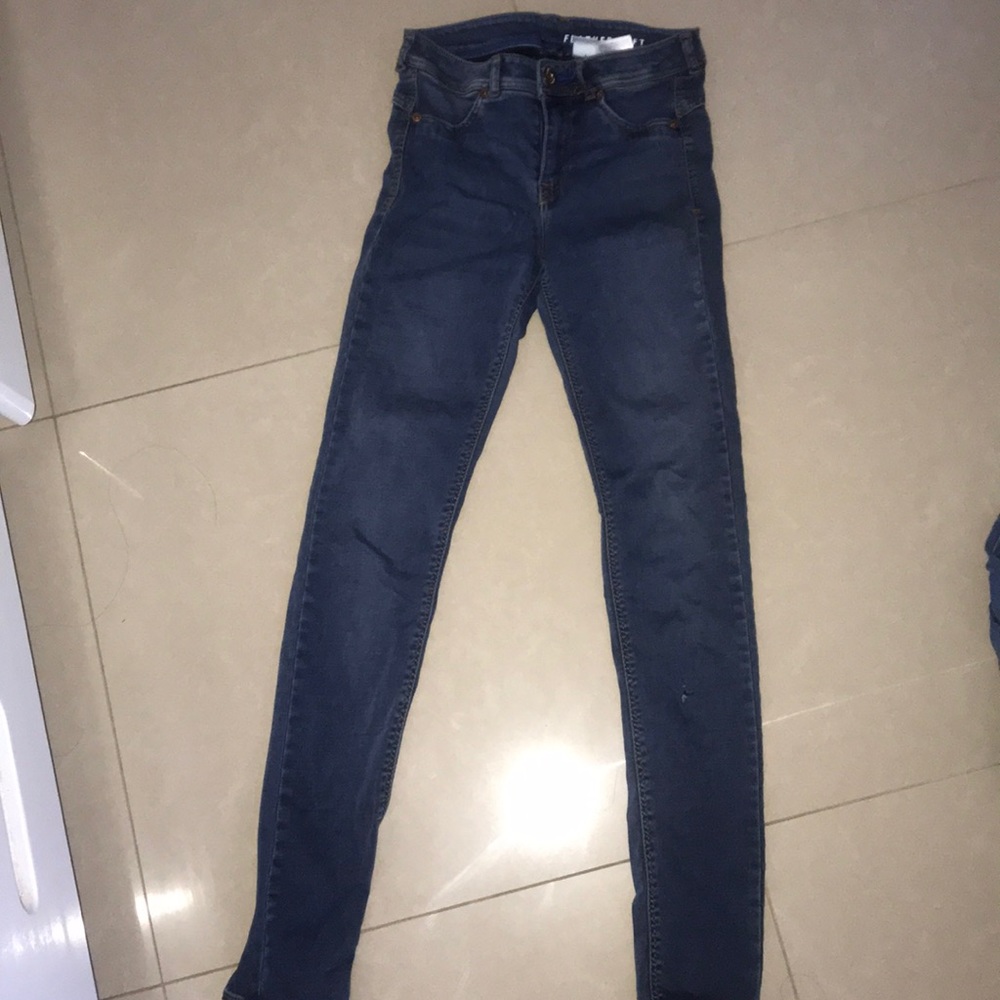 Dark blue jeggings from H&M